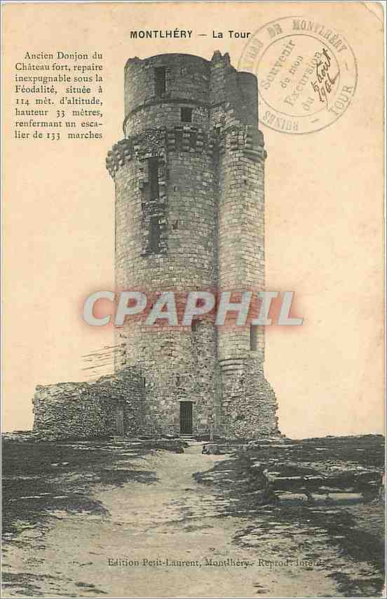 CPA Montlhery La Tour 