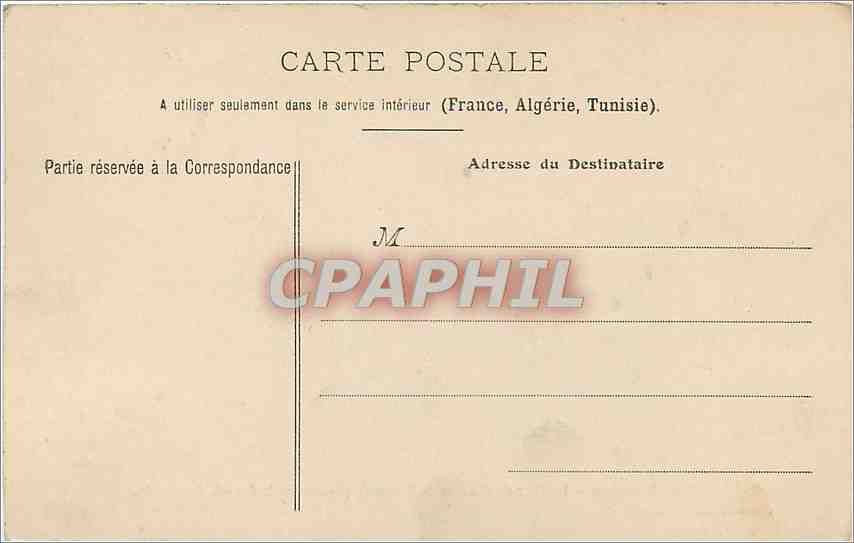CPA Versailles Le Parc du Chateau Bassin du parterre de la Grande Orangerie  — Rückseite