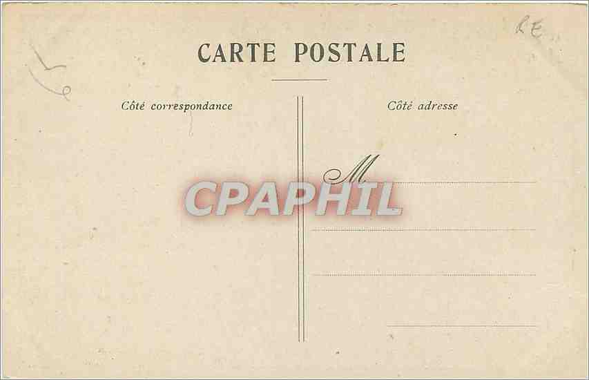 CPA Lourdes Le Calvaire  — Verso