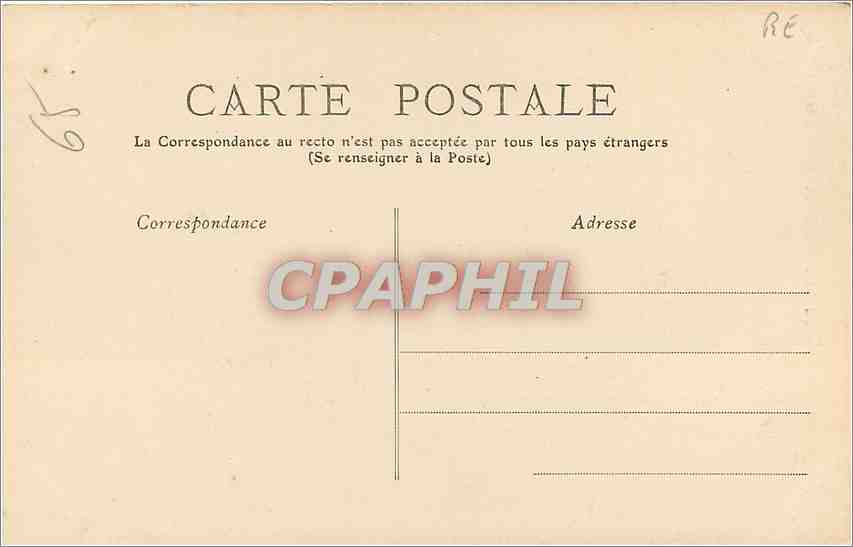 CPA Lourdes La Grotte et la Basilique  — Verso