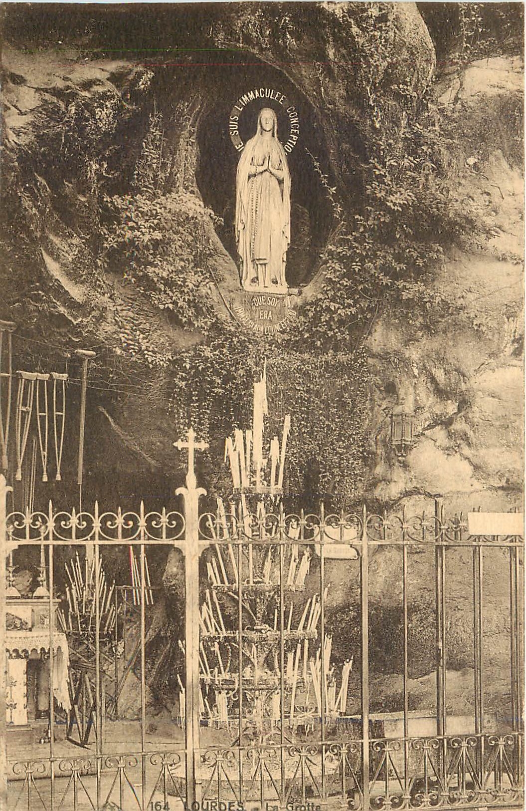 CPA Lourdes La Grotte 