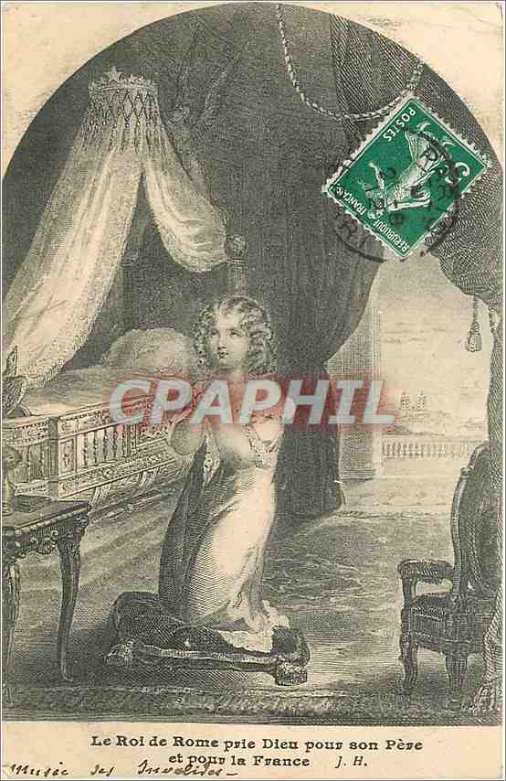 CPA Le Roi de Rome prie Dieu pour son Pere et pour la France Napoleon