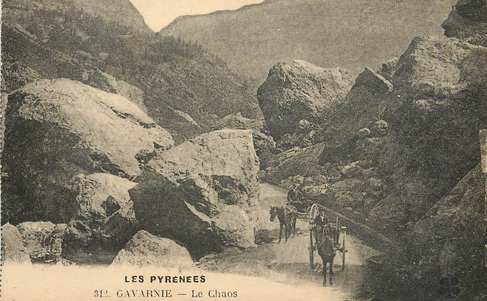 CPA Gavarnie Le Chaos 