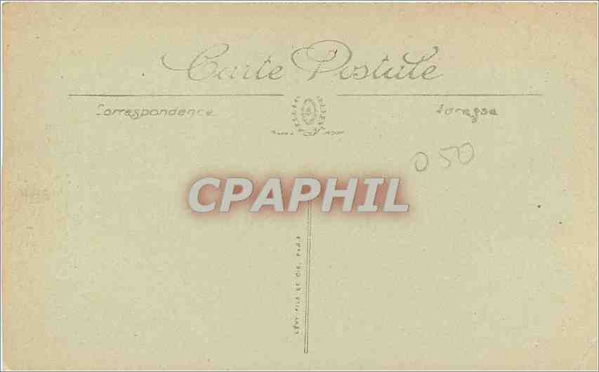 CPA Lourdes Le Chemin de fer Funiculaire du Pic du Jer  — Verso