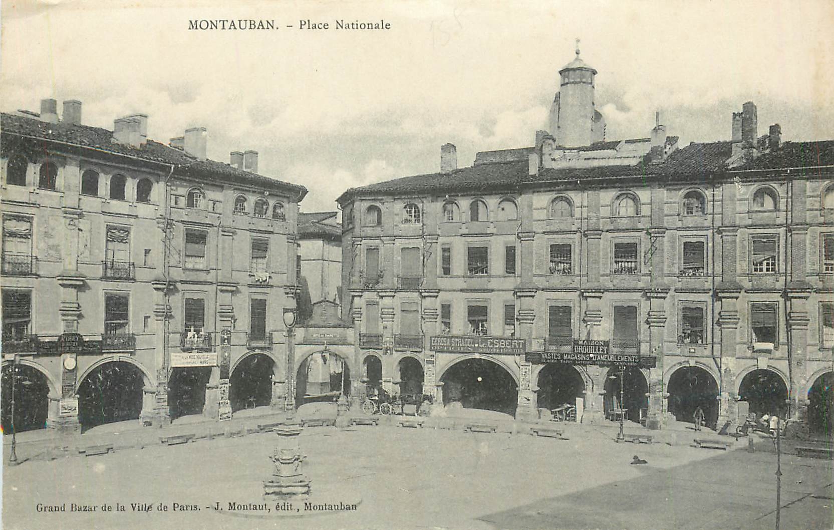 CPA Montauban Place Nationale 