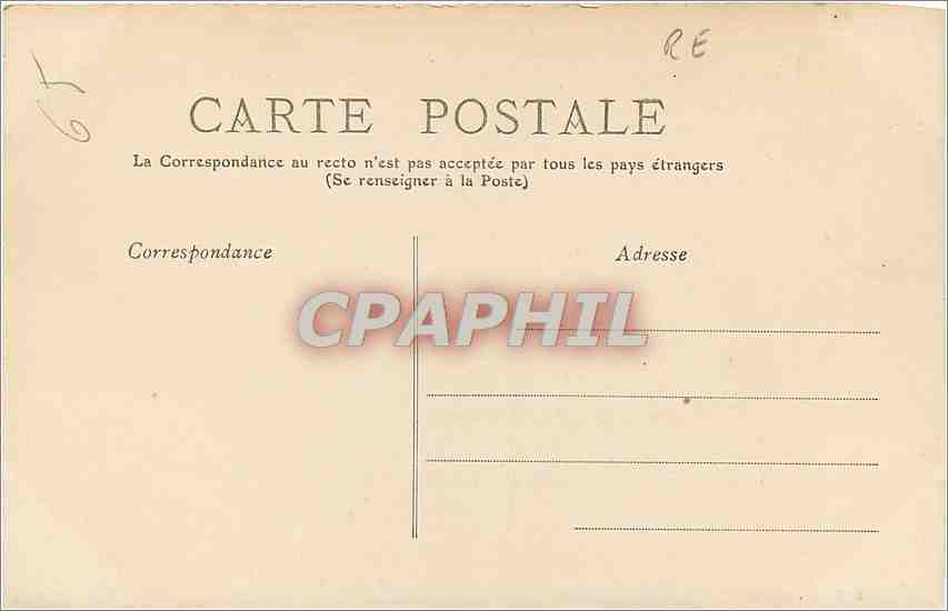 CPA Lourdes Le Calvaire Breton  — Verso