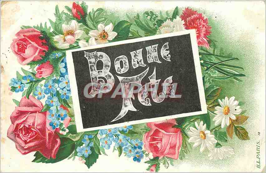 CPA Bonne Fete 