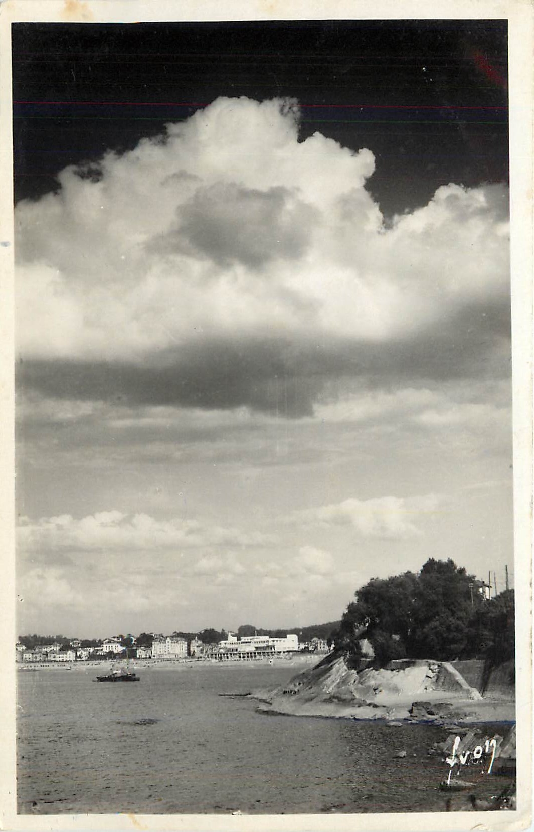 CPA Cote Basque Saint Jean de Luz Effet de nuages 