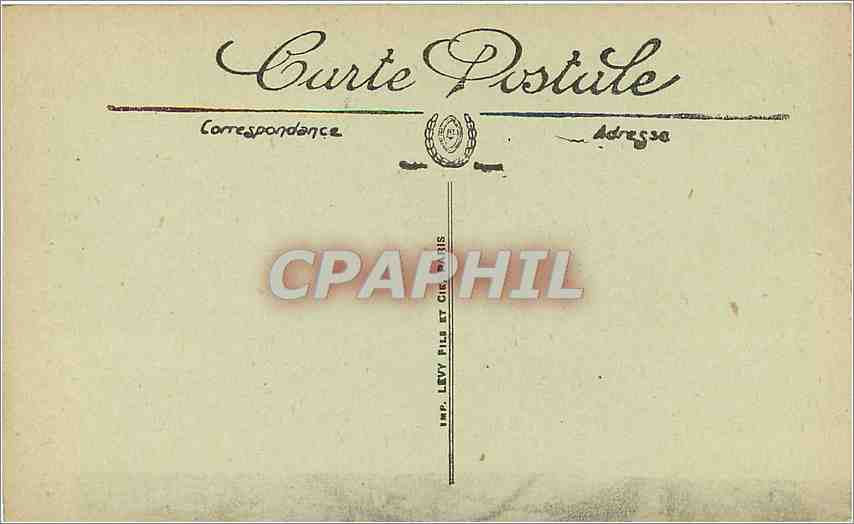 CPA Blois Le Chateau Medaillon de l'Escalier Embleme de Claude de France  — Verso