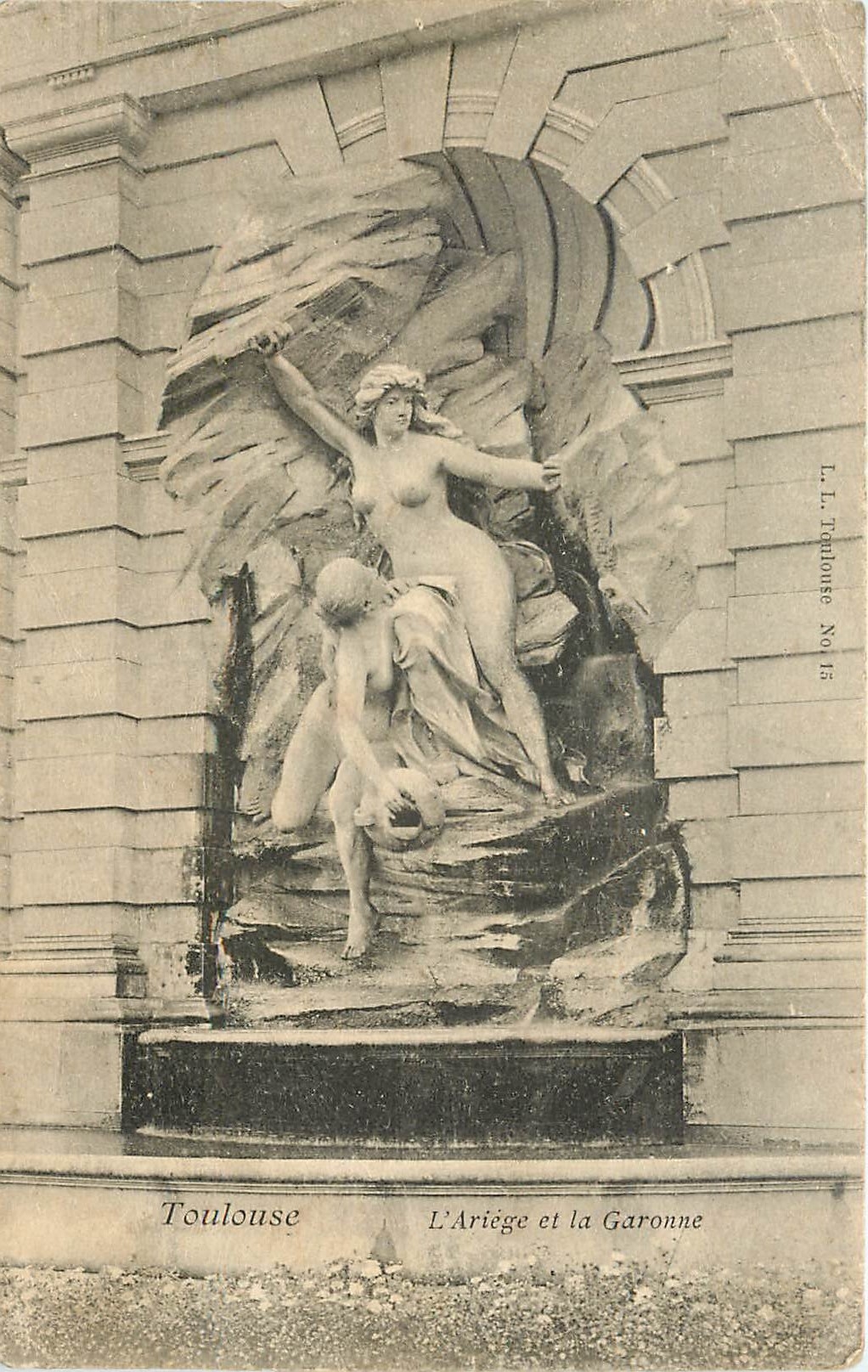 CPA Toulouse L'Ariege et la Garonne 