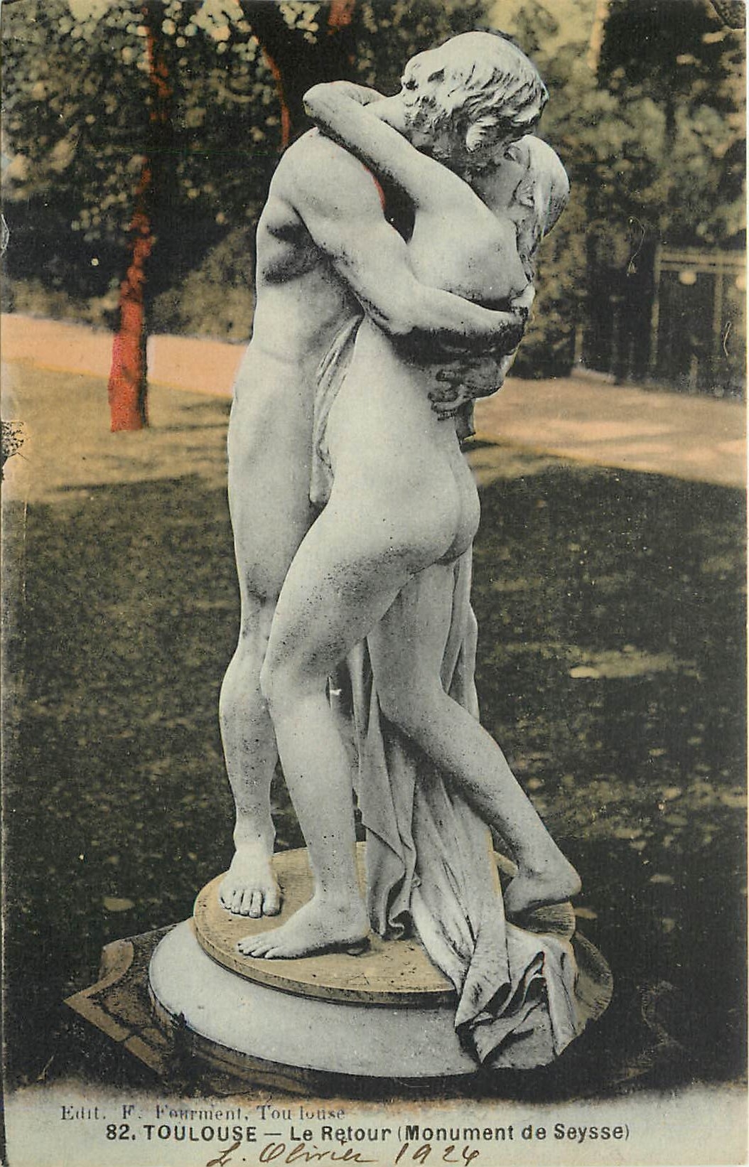 CPA Toulouse Le Retour Monument de Seysse 
