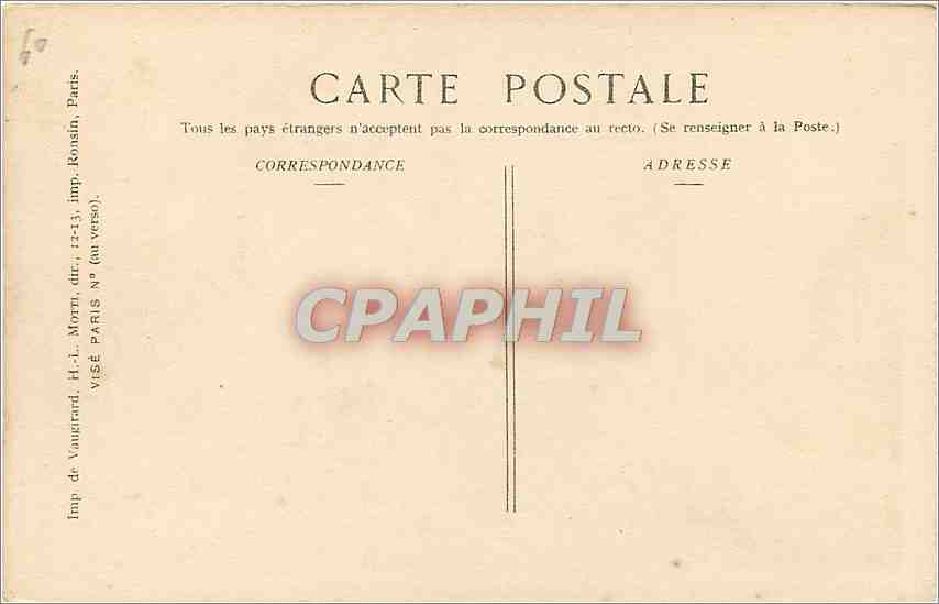 CPA Senlis Interieur d'une chambre bombardee Militaria — Rückseite