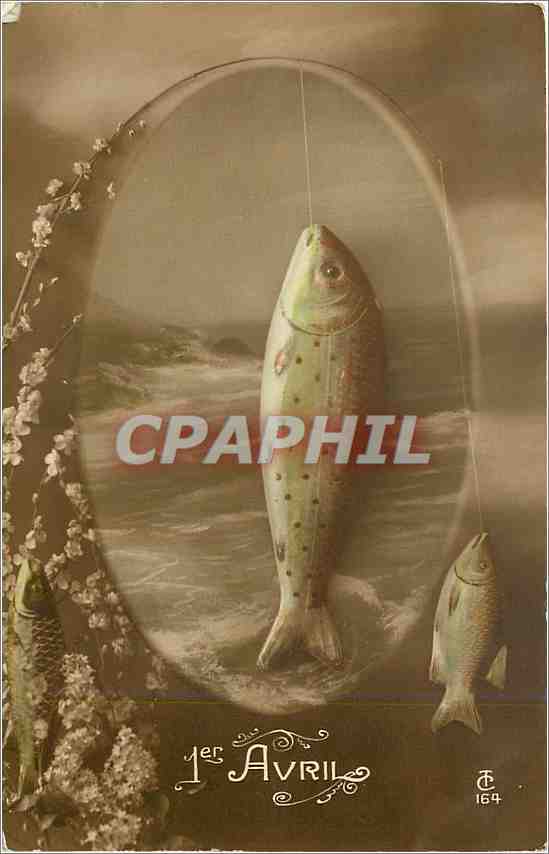 CPA Avril  Poisson