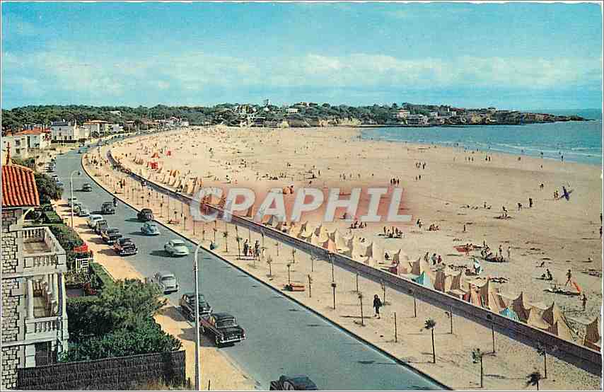 CPM Royan Corniche de Royan Saint Georges de Didonne La Plage et la Pointe de Vallieres 