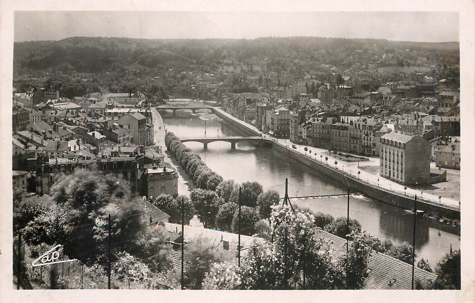 CPA Epinal La Moselle et les Ponts 
