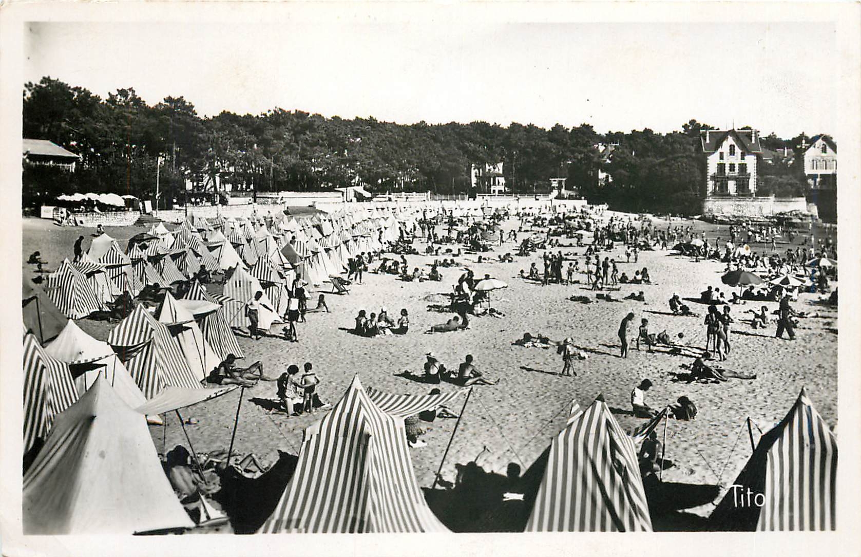 CPM Saint Palais sur Mer La Plage 