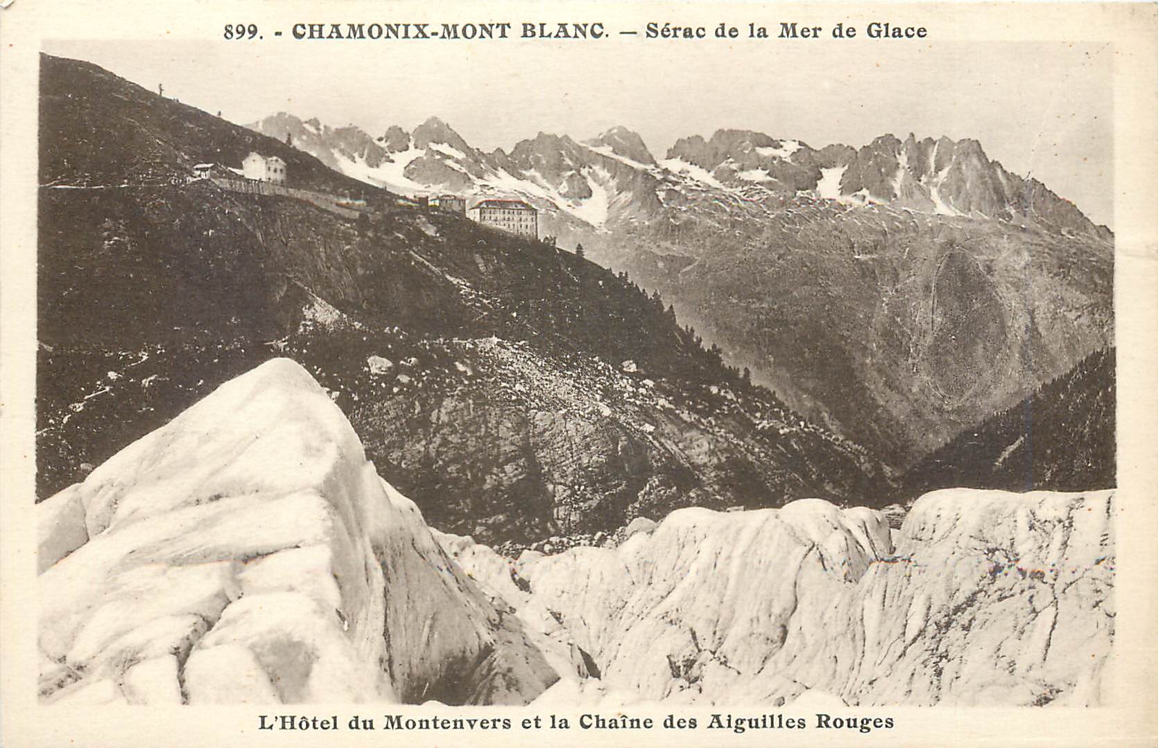 CPM Chamonix Mont Blanc Serac de la Mer de Glace 