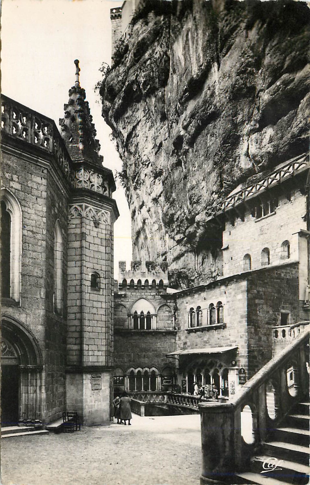 CPM Rocamadour La Chapelle St Jean et le Rocher 