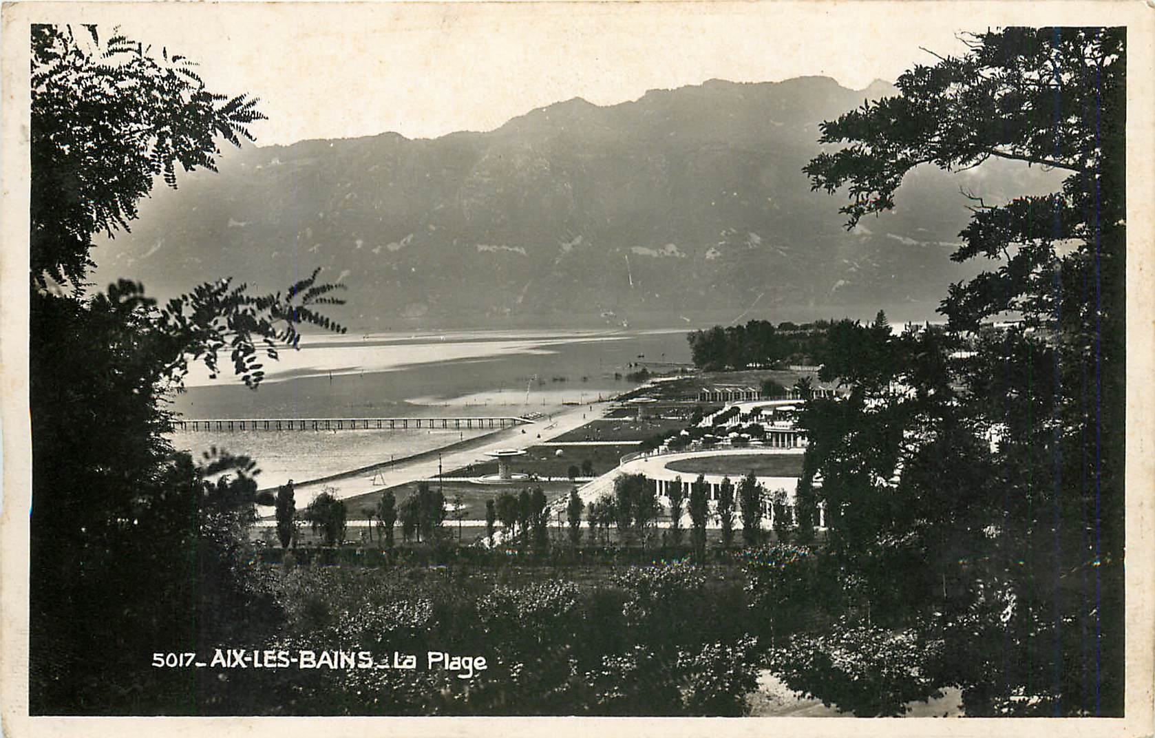 CPM Aix les Bains La Plage 