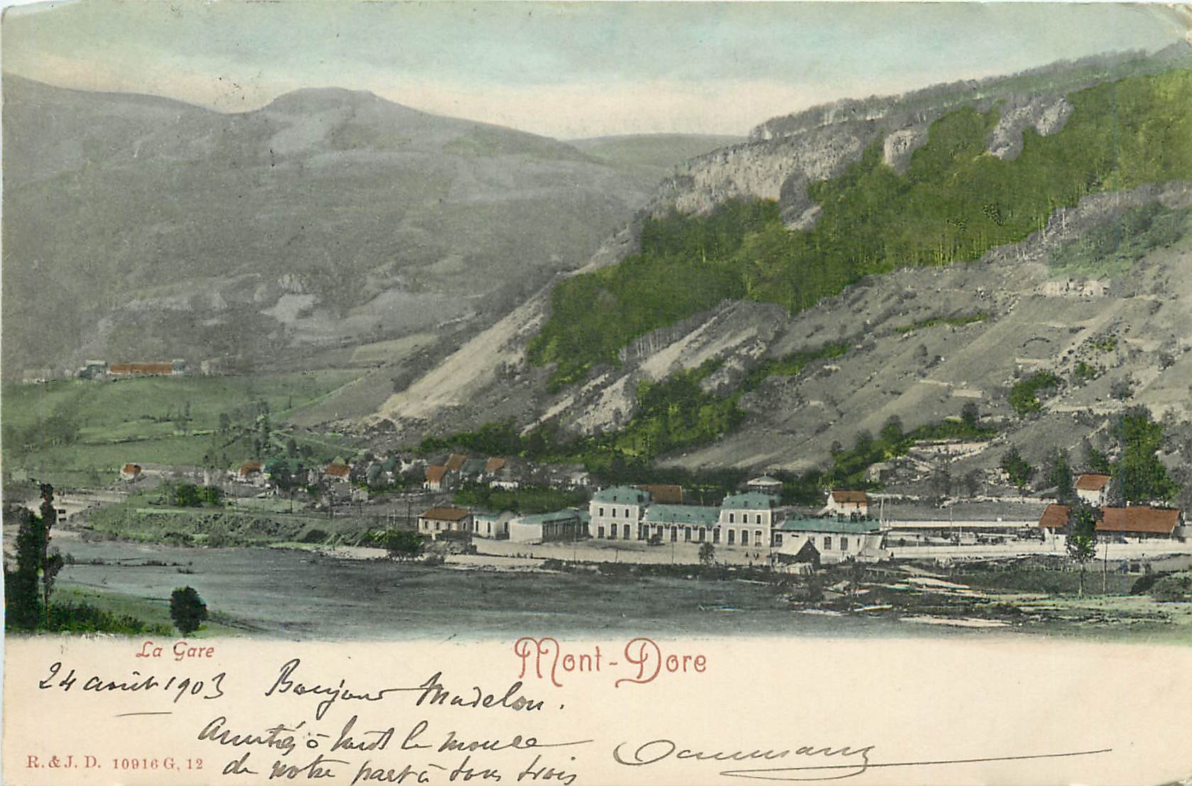 CPA Le Gare Mont Dore 