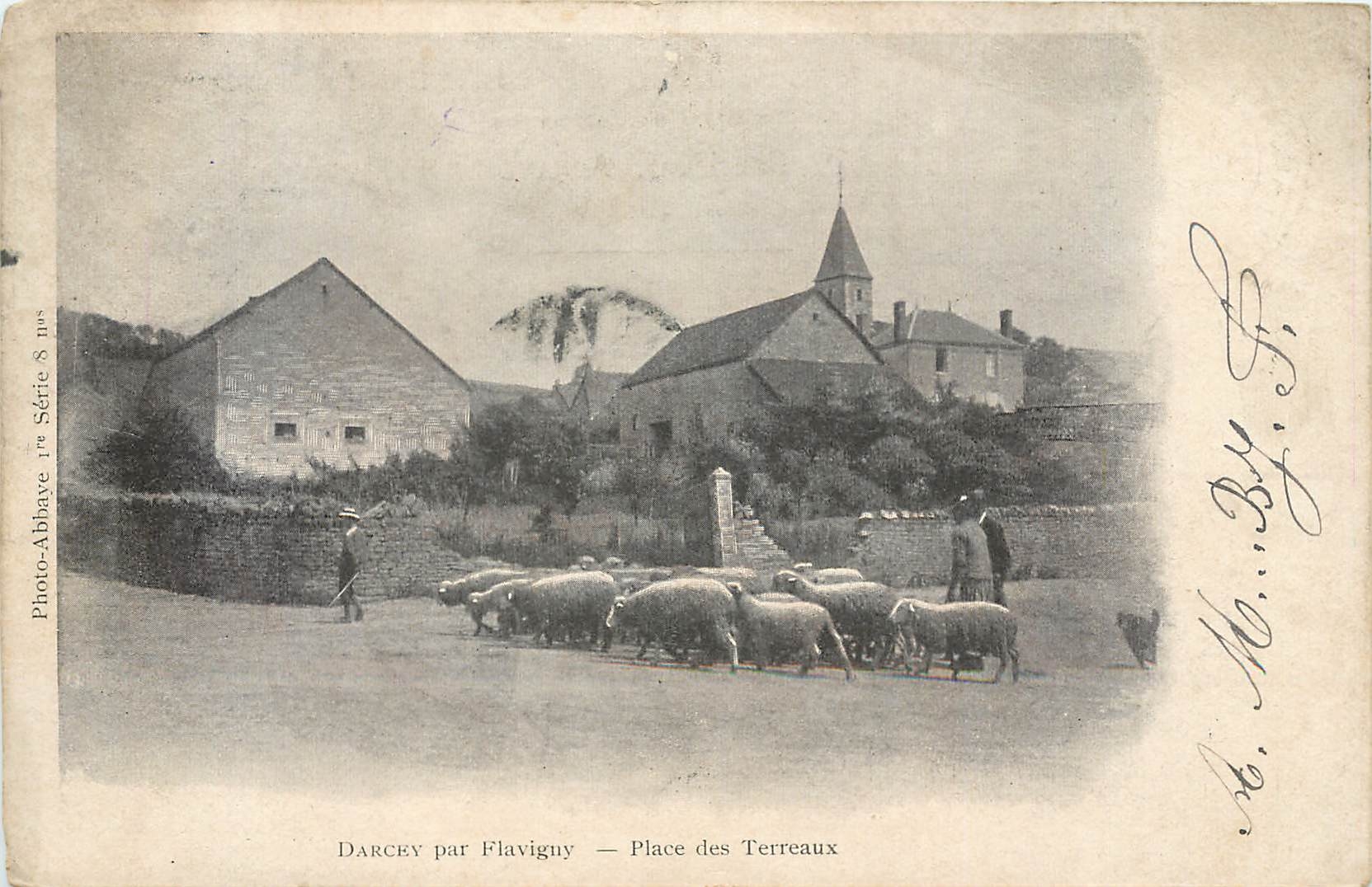 CPA Darcey par Flavigny Place des Terreaux 