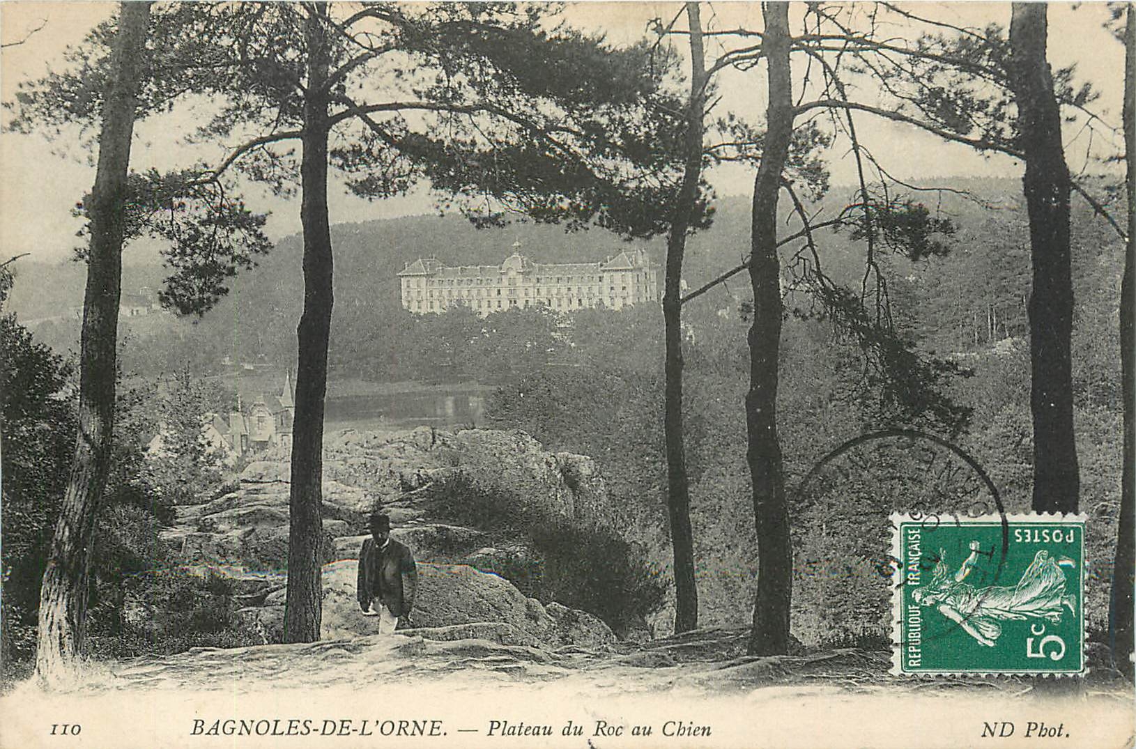 Bagnolles-de-l'Orne — Plateau du Roc au Chien — ND Phot. n°110