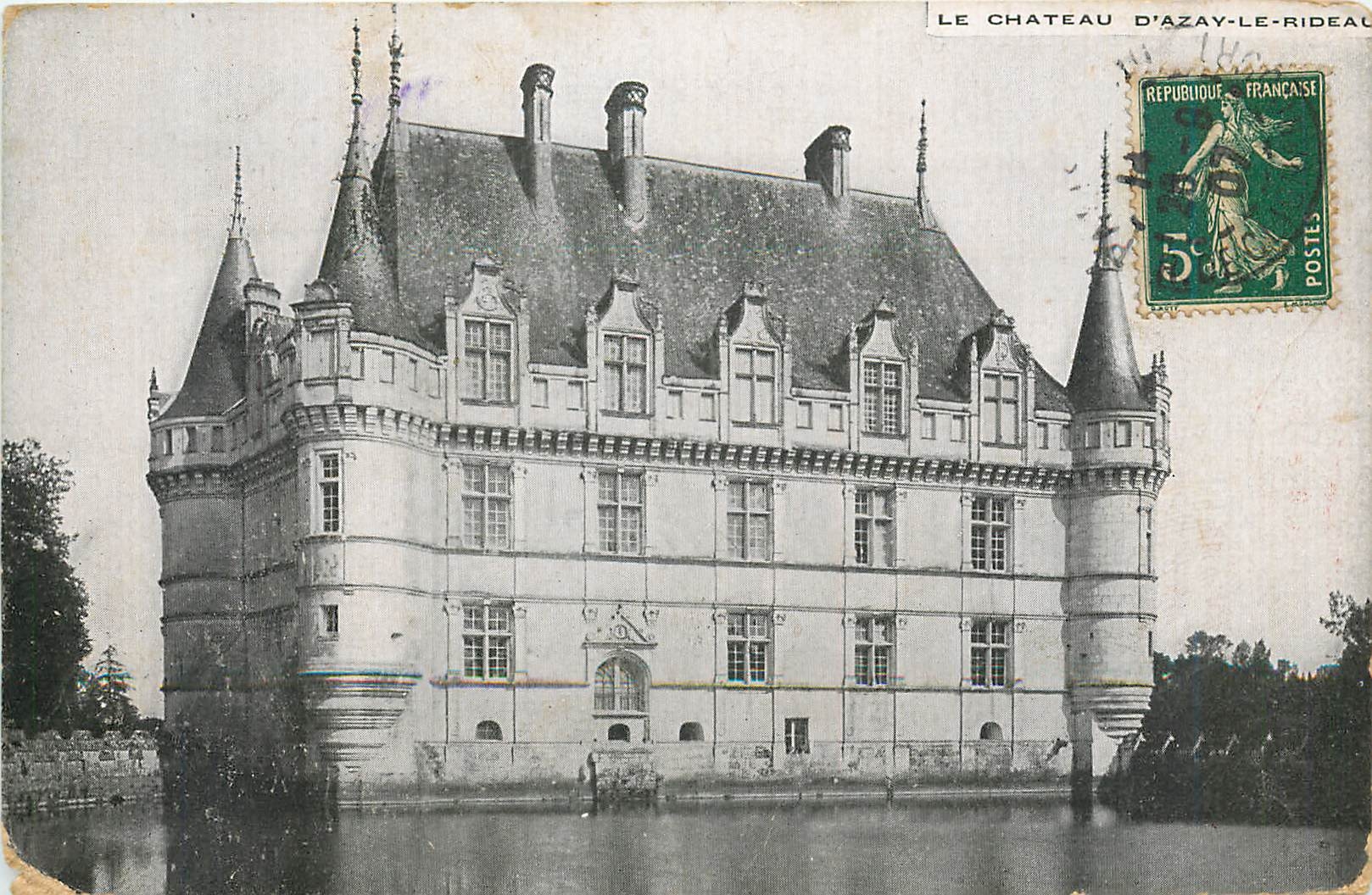 CPA Le Chateau d'Azay le Rideau 