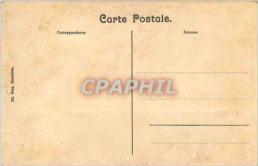 CPA Tour de Mont Fort Dinant Meuse Chevre — Back