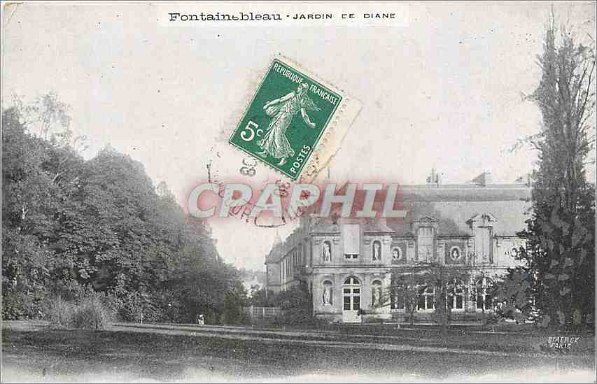 Fontainebleau - Jardin de Diane — Éditeur : Étacheck, Paris