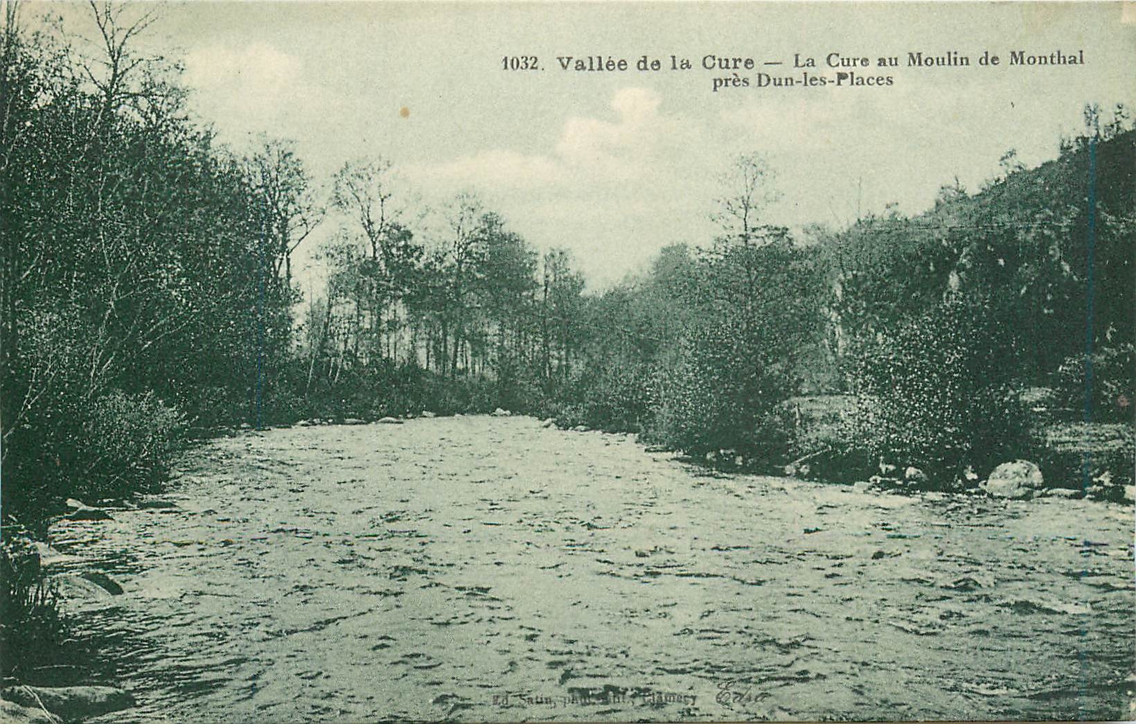 CPA Vallee de la Cure La Cure au Moulin de Monthal pres Dun les Places 