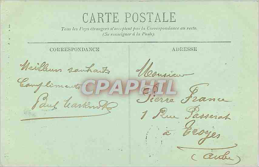 CPA Blois Le Chateau Aile Francois Ier Salon d'Honneur Une Cheminee  — Rückseite