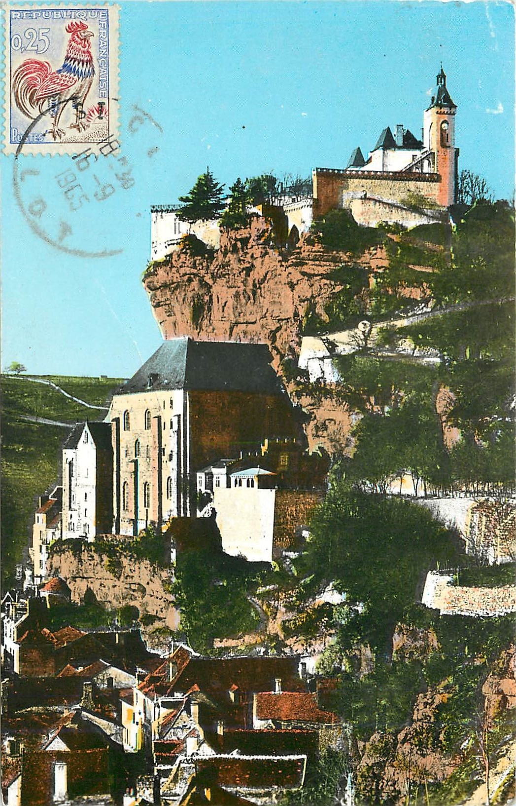 CPA Rocamadour Lot Vue generale 