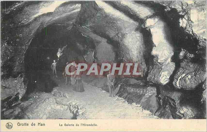 CPA Grotte de Han La Galerie de l'Hirondelle 