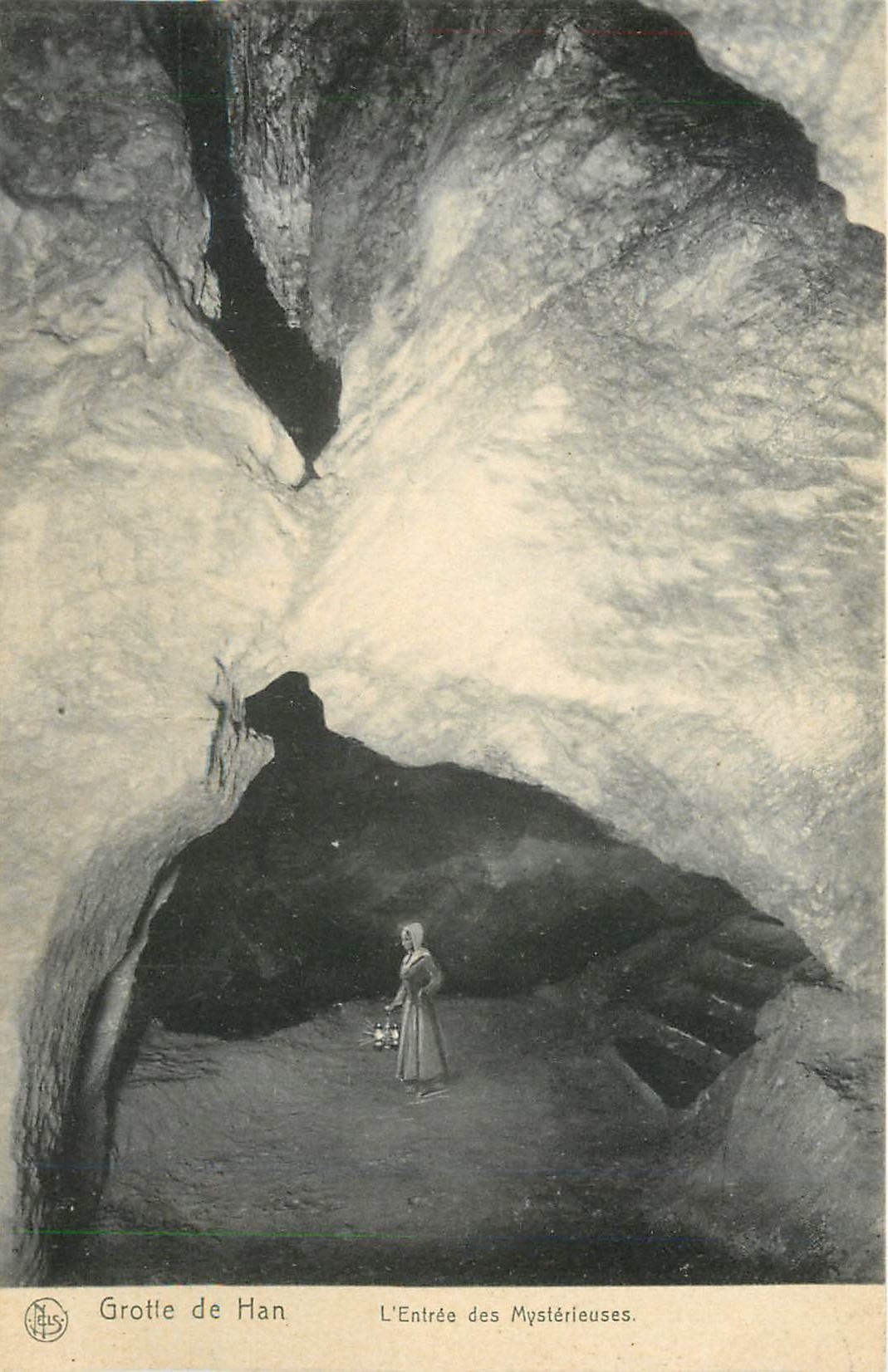 CPA Grotte de Han L'Entree des Mysterieuses 