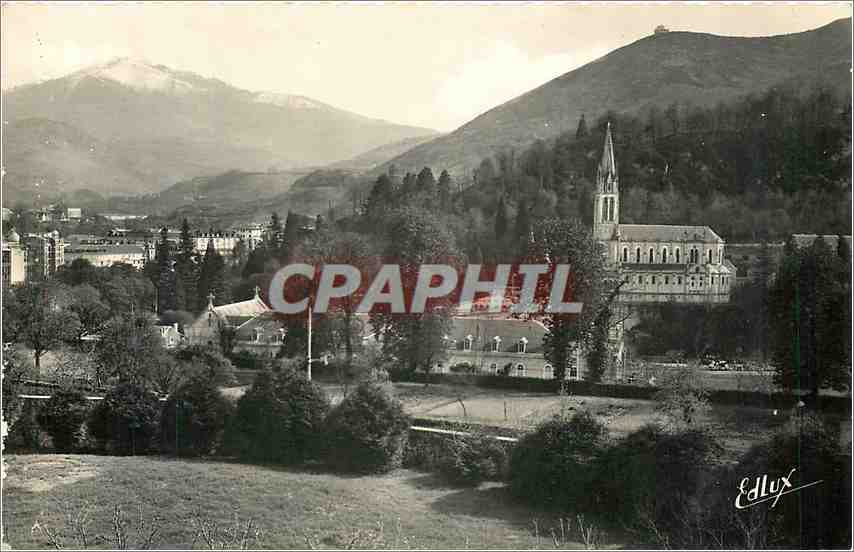 CPM Lourdes Couvent de la Visitation La vue sur les Sanctuaires 
