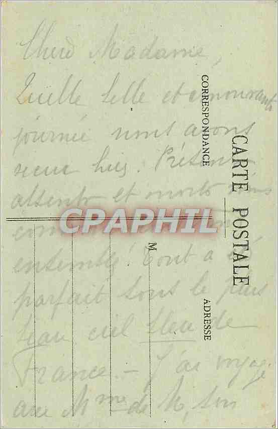 CPA Verdun sur Meuse Avant la Grande Guerre Le Pont d'Anthouard  — Verso