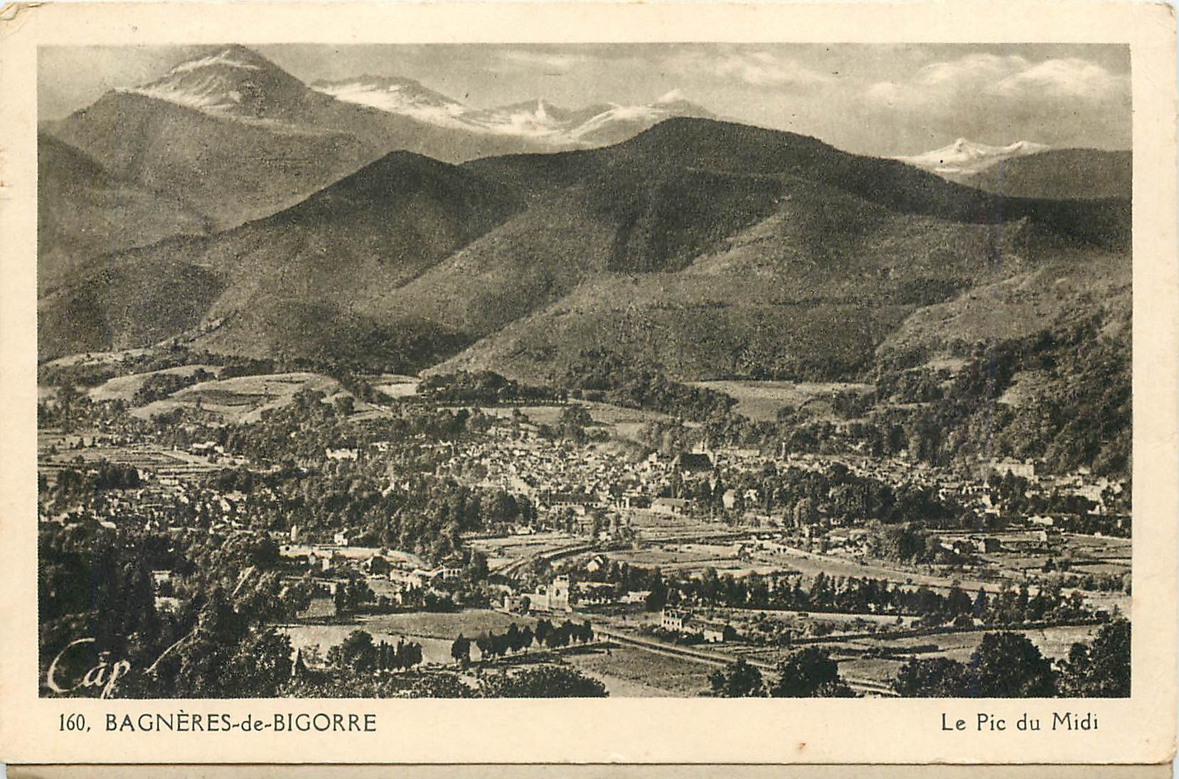 Bagnères-de-Bigorre — Le Pic du Midi — Éditeur Cap