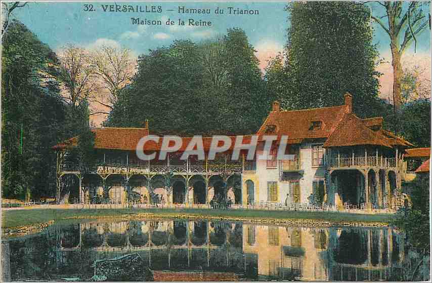 CPA Versailles Hameau du Trianon Maison de la Reine 
