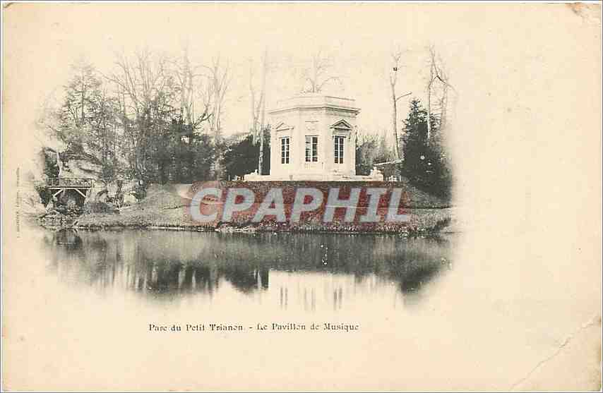 CPA Parc du Petit Trianon Le Pavillon de Musique 