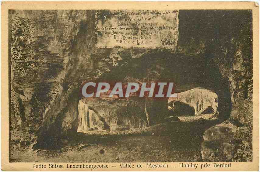 CPA Petite Suisse Luxembourgeoise Vallee de l'Aesbach 