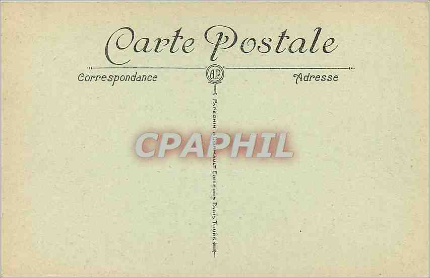 CPA Versailles Le Chateau Salon de Diane  — Verso