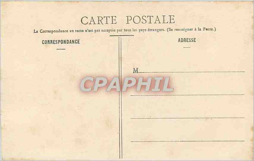 CPA Gerardmer Pont d'Amour sur La Vologne  — Rückseite