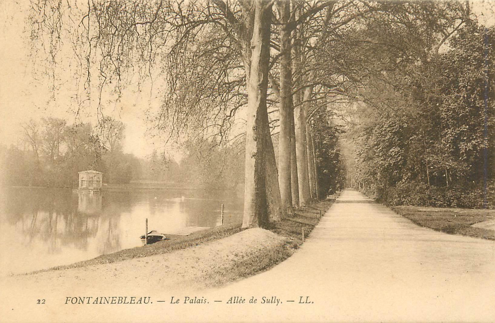 Fontainebleau — Schloss — Allee von Sully — LL.