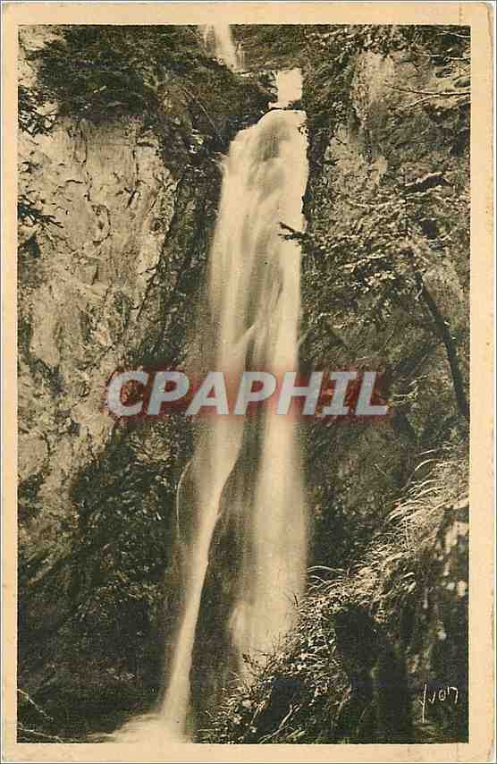 CPA Les Pyrenees Bagneres de Bigorre Htes Pyr Cascade de Grip 