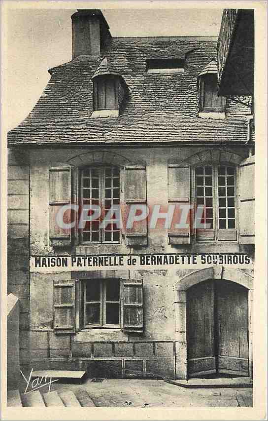 CPA Maison Paternelle de Bernadette Soubirous 