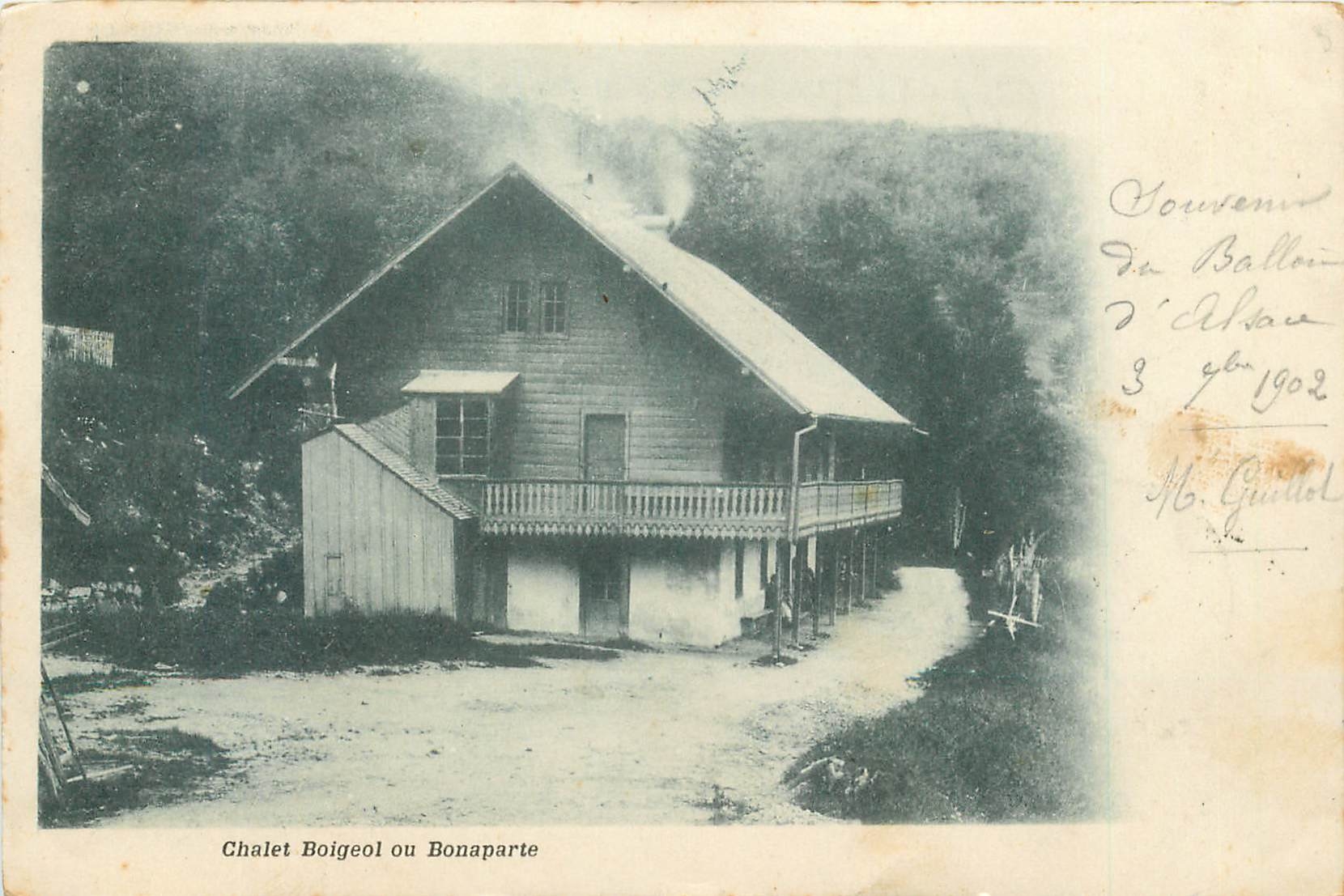 CPA Chalet Boigeoul ou Bonaparte 