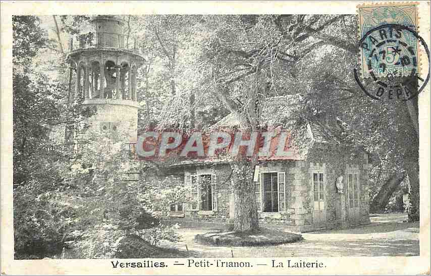 CPA Versailles Petit Trianon La Laiterie 