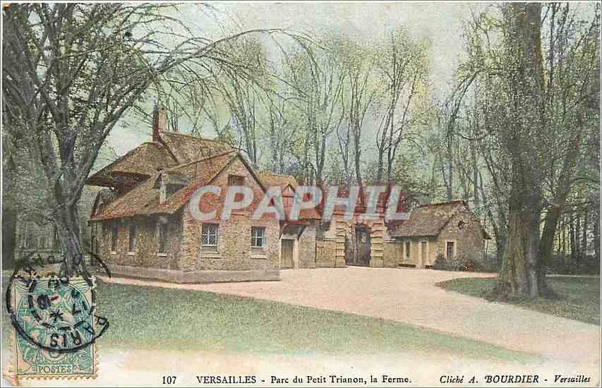 CPA Versailles Parc du Petit Trianon la Ferme 