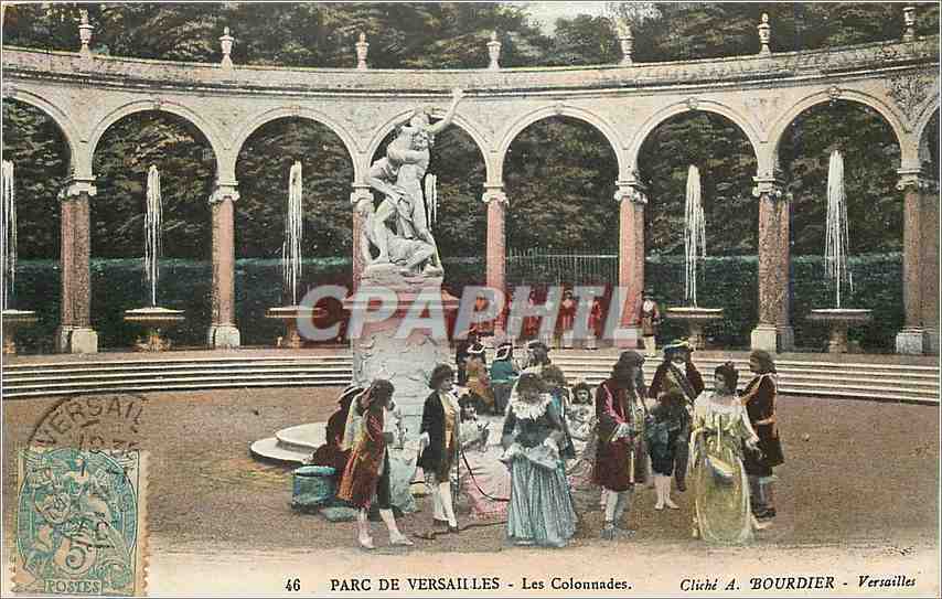 PARC DE VERSAILLES - Les Colonnades — Cliché A. BOURDIER - Versailles