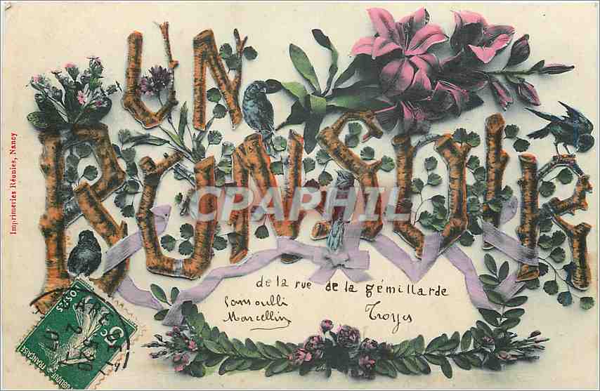 CPA Un Bunsoir 